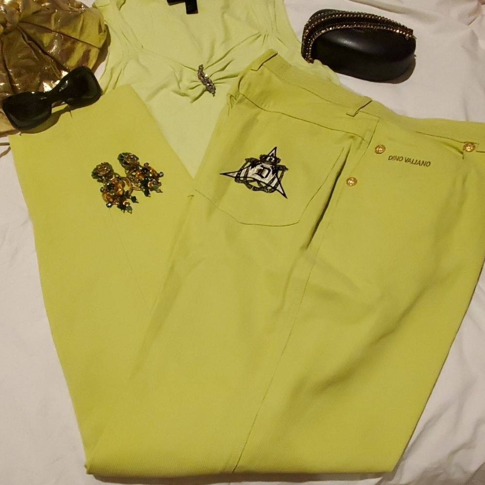 DINO VALIANO Made in Germany Lime womens pants 42